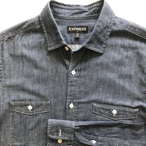 Express | Stretch Denim Long Sleeve